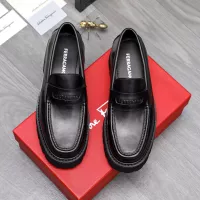 $88.00 USD Salvatore Ferragamo Leather Shoes For Men #1318449
