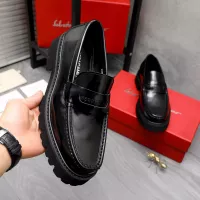 $88.00 USD Salvatore Ferragamo Leather Shoes For Men #1318450