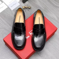 $88.00 USD Salvatore Ferragamo Leather Shoes For Men #1318452