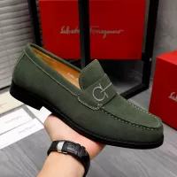 $88.00 USD Salvatore Ferragamo Leather Shoes For Men #1318454