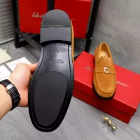 $88.00 USD Salvatore Ferragamo Leather Shoes For Men #1318458