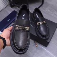 $96.00 USD Prada Leather Shoes For Men #1318461