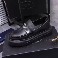$96.00 USD Prada Leather Shoes For Men #1318465