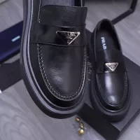 $96.00 USD Prada Leather Shoes For Men #1318465