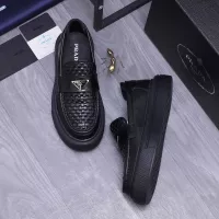 $96.00 USD Prada Leather Shoes For Men #1318467