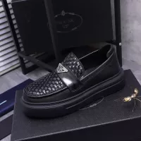 $96.00 USD Prada Leather Shoes For Men #1318467
