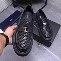 $96.00 USD Prada Leather Shoes For Men #1318467