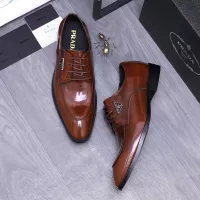 $100.00 USD Prada Leather Shoes For Men #1318469
