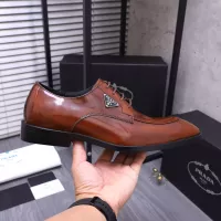 $100.00 USD Prada Leather Shoes For Men #1318469