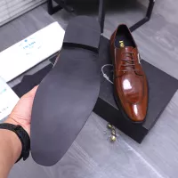 $100.00 USD Prada Leather Shoes For Men #1318469