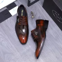 $100.00 USD Prada Leather Shoes For Men #1318471