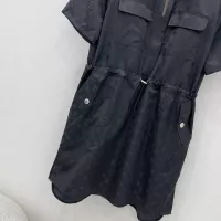 $122.00 USD Louis Vuitton LV Dresses Short Sleeved For Women #1318540
