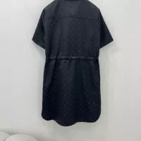 $122.00 USD Louis Vuitton LV Dresses Short Sleeved For Women #1318540