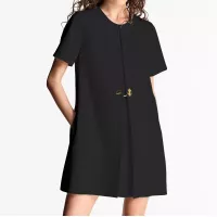 $115.00 USD Louis Vuitton LV Dresses Short Sleeved For Women #1318554