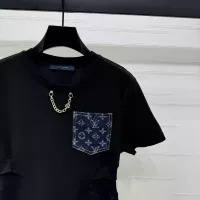 $64.00 USD Louis Vuitton LV Dresses Short Sleeved For Women #1318566