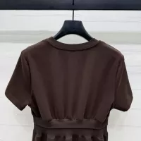 $64.00 USD Louis Vuitton LV Dresses Short Sleeved For Women #1318567