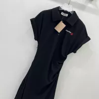 $85.00 USD MIU MIU Dresses Short Sleeved For Women #1318579