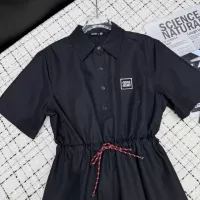$72.00 USD MIU MIU Dresses Short Sleeved For Women #1318596
