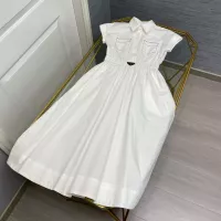 $80.00 USD Prada Dresses Short Sleeved For Women #1318599