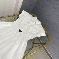$80.00 USD Prada Dresses Short Sleeved For Women #1318599