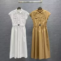 $80.00 USD Prada Dresses Short Sleeved For Women #1318599