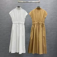 $80.00 USD Prada Dresses Short Sleeved For Women #1318599