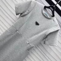 $100.00 USD Prada Dresses Short Sleeved For Women #1318604