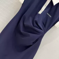 $68.00 USD MIU MIU Dresses Short Sleeved For Women #1318608