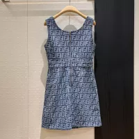$132.00 USD Fendi Dresses Sleeveless For Women #1318637