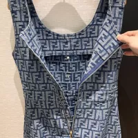 $132.00 USD Fendi Dresses Sleeveless For Women #1318637