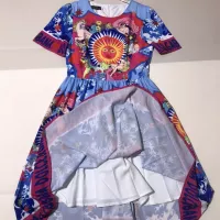 $98.00 USD Dolce & Gabbana Dresses Short Sleeved For Women #1318638