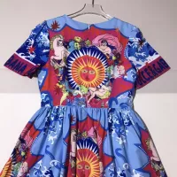 $98.00 USD Dolce & Gabbana Dresses Short Sleeved For Women #1318638