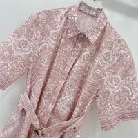 $118.00 USD Christian Dior Dresses Short Sleeved For Women #1318674