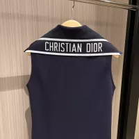 $115.00 USD Christian Dior Dresses Sleeveless For Women #1318678