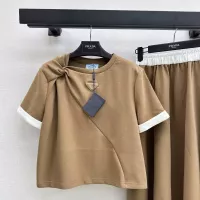 $98.00 USD Prada Tracksuits Short Sleeved For Women #1318684