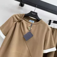 $98.00 USD Prada Tracksuits Short Sleeved For Women #1318684