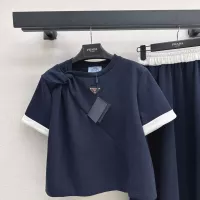 $98.00 USD Prada Tracksuits Short Sleeved For Women #1318687