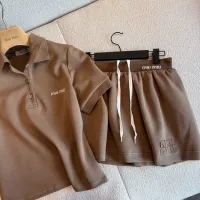 $80.00 USD MIU MIU Tracksuits Short Sleeved For Women #1318722