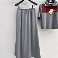 $88.00 USD MIU MIU Tracksuits Short Sleeved For Women #1318900