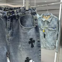 $52.00 USD Chrome Hearts Jeans For Unisex #1318978