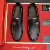 $98.00 USD Salvatore Ferragamo Leather Shoes For Men #1319123