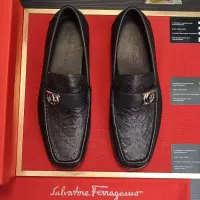 $98.00 USD Salvatore Ferragamo Leather Shoes For Men #1319124