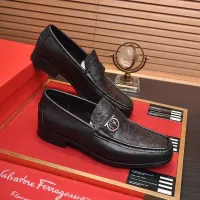 $98.00 USD Salvatore Ferragamo Leather Shoes For Men #1319124