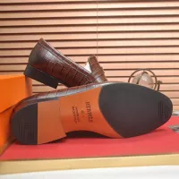 $100.00 USD Hermes Leather Shoes For Men #1319140