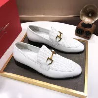 $102.00 USD Salvatore Ferragamo Leather Shoes For Men #1319147