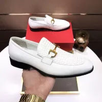 $102.00 USD Salvatore Ferragamo Leather Shoes For Men #1319147