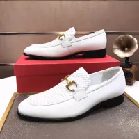 $102.00 USD Salvatore Ferragamo Leather Shoes For Men #1319147