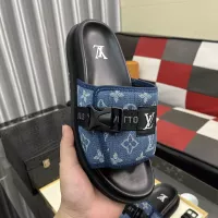 $60.00 USD Louis Vuitton Slippers For Men #1319172