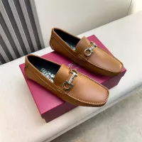 $100.00 USD Salvatore Ferragamo Leather Shoes For Men #1319303