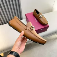 $100.00 USD Salvatore Ferragamo Leather Shoes For Men #1319303